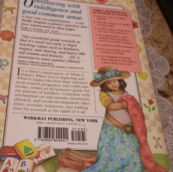 What to Expect The First Year/ Toddler Year Books - Picture 4 of 5